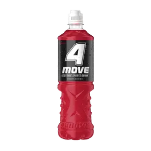 Izotonisks dzēriens 4 move Wild Cherry PET 0,75 l (atgriežama pudele)