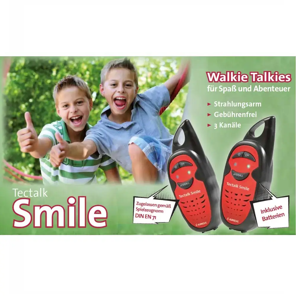 Midland Albrecht Tectalk Smile — портативная детская рация Photo 5