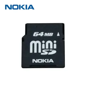Memory card NOKIA 64 MB MiniSD used, tested, formatted — storage media