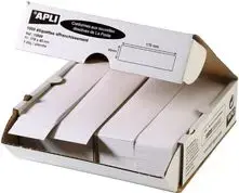 agipa Frankier-Etiketten 175 x 45 mm baltas pašlīmējošas vēstuļu etiķetes, dubultas, 1 gab. (MPN 14019)