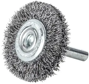 Wire Cup Brush MILWAUKEE S6 30x6 mm Steel Crimped 0.2 mm for Arbor Mounted Use