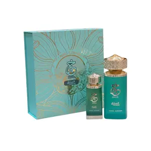 Komplekts Paris Corner Paris Corner Unisex Pistachio Khair EDP 100 ml + dezodorants-spray 200 ml (Yum Pistachio Gelato klons)