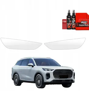 Priekšējo lukturu aizsargplēve GrizzGlass BodyShield priekš Chery Tiggo 9 (2025–2026) 2‑in‑1