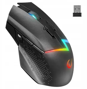 Wireless gaming mouse RAMPAGE Drop M3 V2 — black, up to 24000 DPI