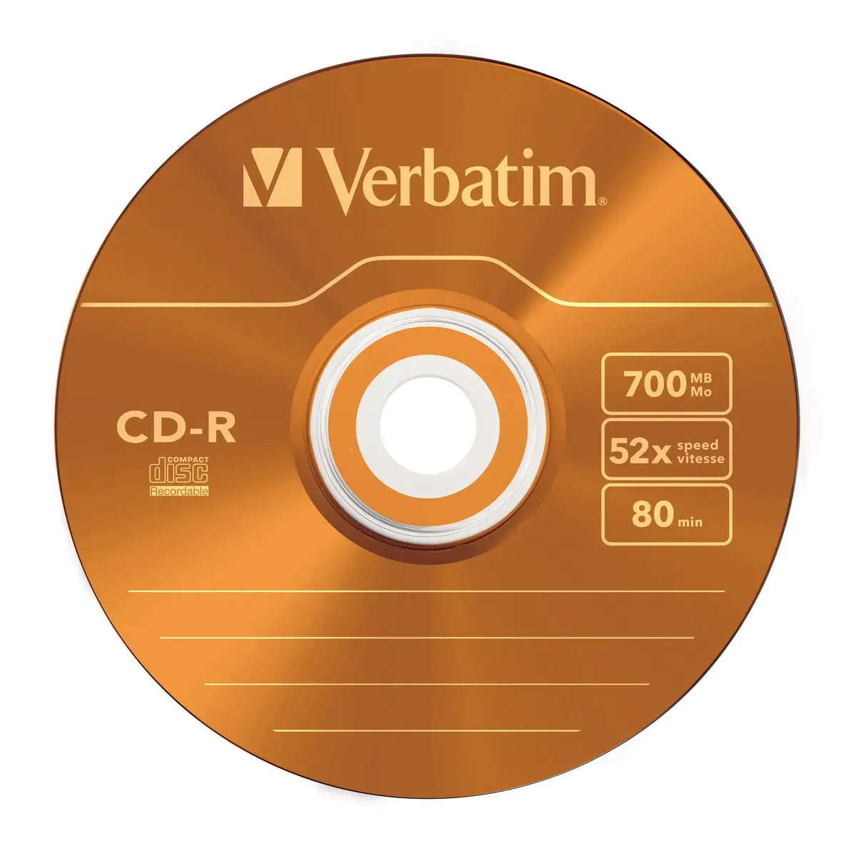 VERBATIM CD-R AZO Colours 700 MB 48x Photo 4