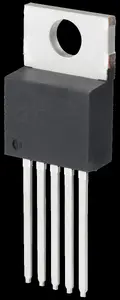 Step-down Voltage Regulator Texas Instruments LM2575 HVT-5.0, fixed 5.0 V output, input 4–60 V, package SO-220-5