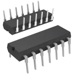 Operational Amplifier IC Texas Instruments LT1014CN — Quad Precision Op-Amp in PDIP-14