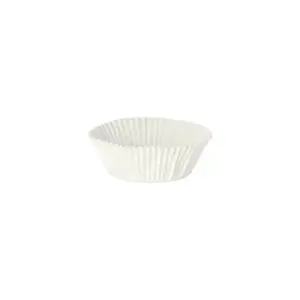 Papīra kēksiņu formiņas Papstar D 5 cm H 2.5 cm baltas, 1000 gab.
