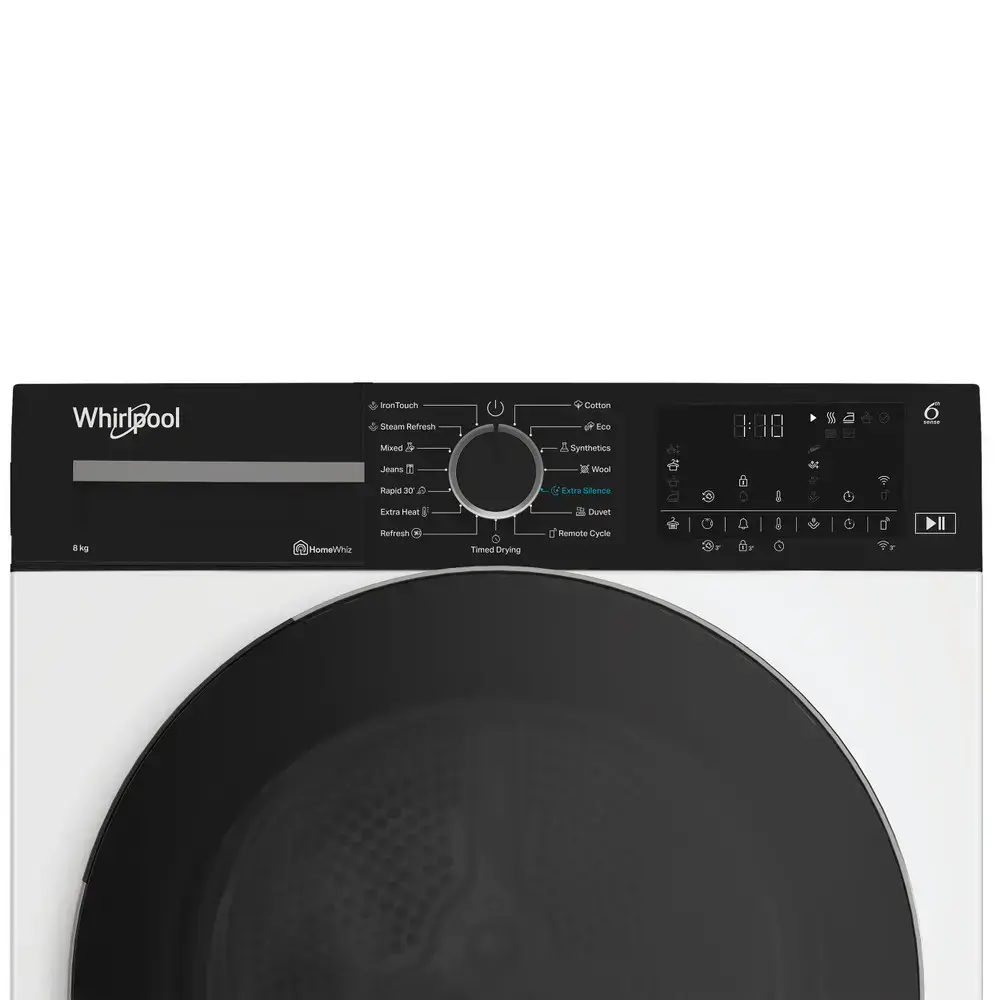 WHIRLPOOL WPC8WBSEE žāvētājs — 8 kg, siltumsūknis Photo 3