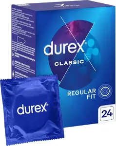 Condoms Alkotest DUREX_Classic — 24 pcs, classic fit, latex