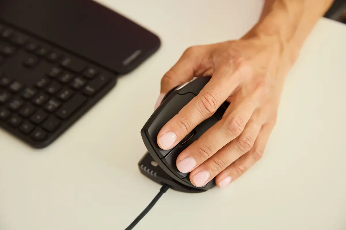 Contour Design Unimouse Left-Handed Wired — эргономичная мышь Photo 5