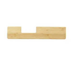 Wrist rest Contour Design The Slim — Bamboo Natural, compatible with SliderMouse Pro and RollerMouse Pro