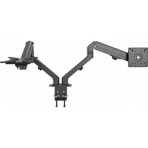 Monitora kronšteins-stends Vision Magic VFM-DAD/4 68,6 cm (27"), caur skrūvējamu stiprinājumu, 7 kg, VESA 75×75–100×100, melns