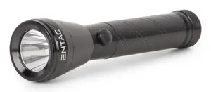 Hand flashlight ENTAC Flashlight 1W Alu — LED 1 W, 110 lm, aluminium, AA battery, IP44