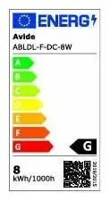 AVIDE ABLDL-F-DC-8W galda lampa LED 8 W Photo 2