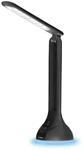 Настольная лампа AVIDE ABLDLRGB-MOOD-4W-BL — LED 4 Вт, 4000 К, сенсорное управление, встроенная батарея, черная, 263×87×87 мм