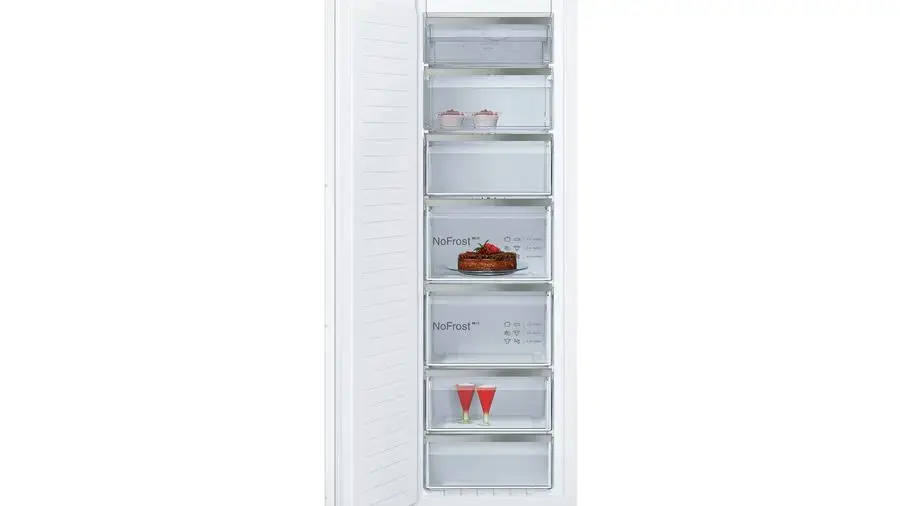 NEFF GI7813CE0 вертикальный встраиваемый морозильник Photo 5