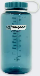 Sporta pudele nalgene ar platu kaklu WM 1 L Cadet — 1 l tilpums, plaša atvere, atkārtoti lietojama