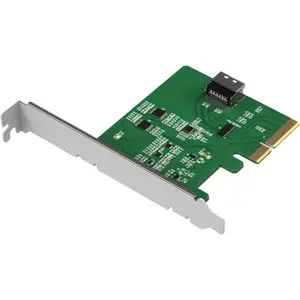 PCIe 5.0 x4 adapteris ar redriver Icy Dock MCIO 4i (MB408A5) priekš NVMe U.2/HHHL