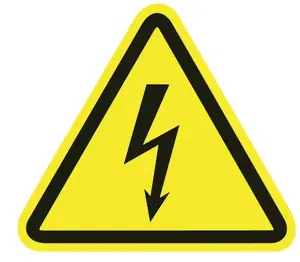 Cable marker HellermannTyton WS1-A-150-YE Yellow/Black vinyl labels, pack of 100