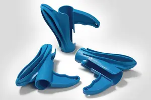 Cable insulation sleeves HellermannTyton 161-60004, blue, pack of 10