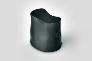 Cable boot HellermannTyton 401-57980, black, 1 pc — cable accessory