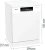 Gorenje GS642E90W напольная посудомойка Photo 9