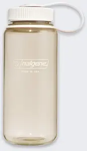 Sporta pudele nalgene ar platu kaklu 0,5 L Cotton – izturīga bez BPA