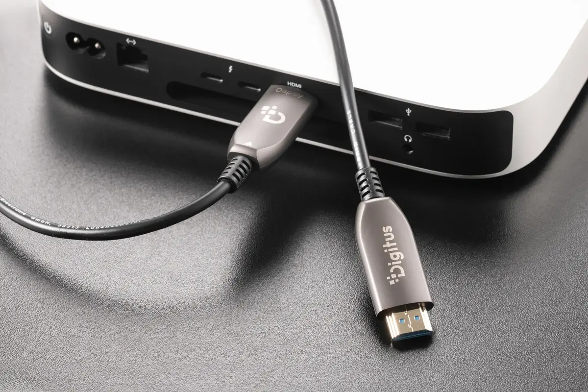 DIGITUS HDMI AOC optiskais kabelis 50 m Photo 2