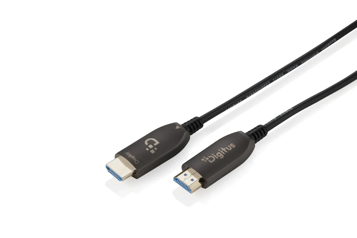 DIGITUS HDMI AOC hibrīda optiskās šķiedras