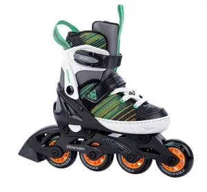 Adjustable inline skate TEMPISH SYSTENT model 33–36, size-adjustable childrens recreational skates