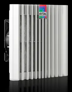 Fan kit Rittal SK 3239.810 — built-in AC fan 100 m³/h, plastic housing, grey