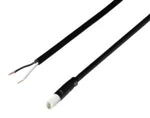 Power cable Rittal 2500.660, mains cable, black, 3 m