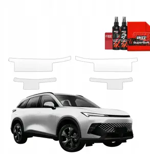 Protective door sill film GrizzGlass BodyShield for BAIC BEIJING 5 (2023–2026) [4w1]