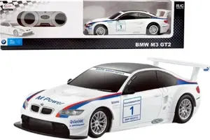 Радиоуправляемая спортивная модель Rastar BMW M3 GT2 1:24, белая
