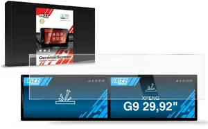 Защитная керамическая пленка GrizzGlass CarDisplay Protection для XPENG G9 29,92" (2023–2026) - GrizzGlass