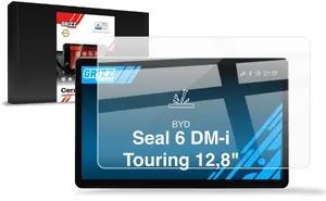 Screen protector GrizzGlass CarDisplay Protection for BYD Seal 6 DM‑i Touring 12.8" (2025–2026)