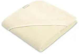 Bath Hooded Towel Sensillo 100x100 cm Beige – Frotte hooded bath wrap