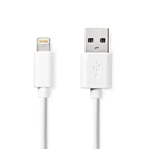 Lightning to USB A cable Nedis CCGL39300WT30 — 3 m, 12 W (2.4 A), White