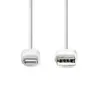 Lightning to USB A cable Nedis CCGL39300WT30 Photo 2