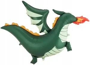 Foil Balloon PartyDeco Dragon 120×90 cm – decorative helium balloon for parties