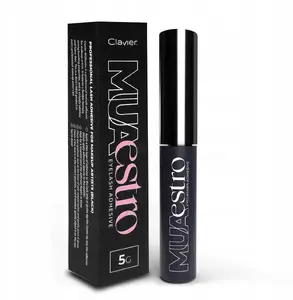 Eyelash Extension Adhesive with Brush, Ardell, CLAVIER_MUAestro — Black 5 g