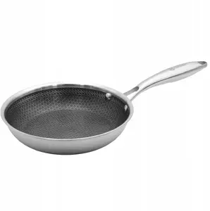 Frying pan Brunbeste 30 cm steel with honeycomb nonstick coating model 5553