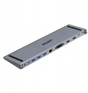 Docking station Unitek D1147AGY01 USB-C with DisplayLink 4K 4K@30Hz 5Gbps PD 100W