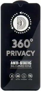 Закалённое приватное стекло TelForceOne Privacy 360 для Samsung Galaxy S25 FE — защитное стекло