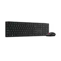 Беспроводной комплект клавиатуры и мыши Lenovo Multi-Mode Pro Combo 6000 — раскладка CZ/SK, проводной и Bluetooth, оптическая мышь 3-кнопки