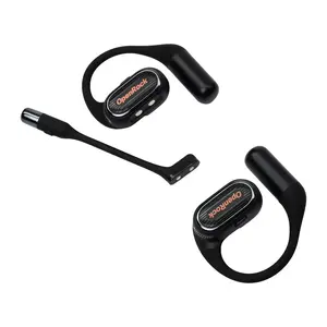 Bezvadu austiņas OneOdio OpenRock Link 20, over-ear, melnas, Bluetooth