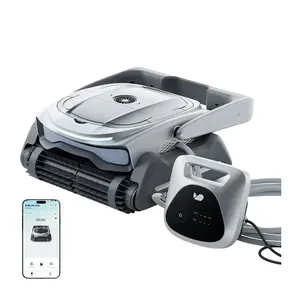 Pool cleaning robot Bublue D10P, robotic pool vacuum cleaner, model D10P-GR-EU