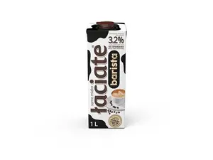 UHT-сливочное молоко LACIATE Barista 3,2% жирности 1 л — длительного хранения для кофе и вспенивания