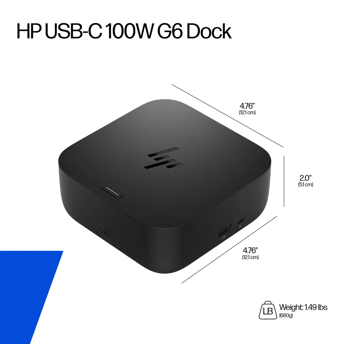 HP USB-C 100W G6 Docking Station Photo 6